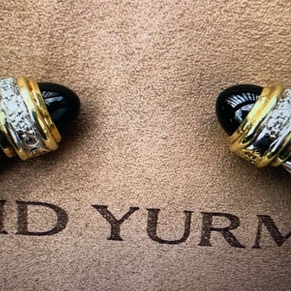 David Yurman Silver and Gold Cable Bracelet - Picture 2 of 6